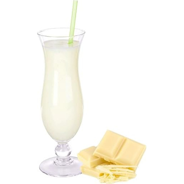 White Chocolate Flavour Milkshake Powder Gino Gelati for Making Milkshakes (333 g)