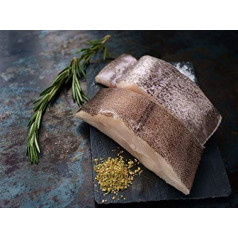 Klaassen Black Halibut, Halibut (Cut Into Cut), Ready to Cook, Vacuumed, 1000 g