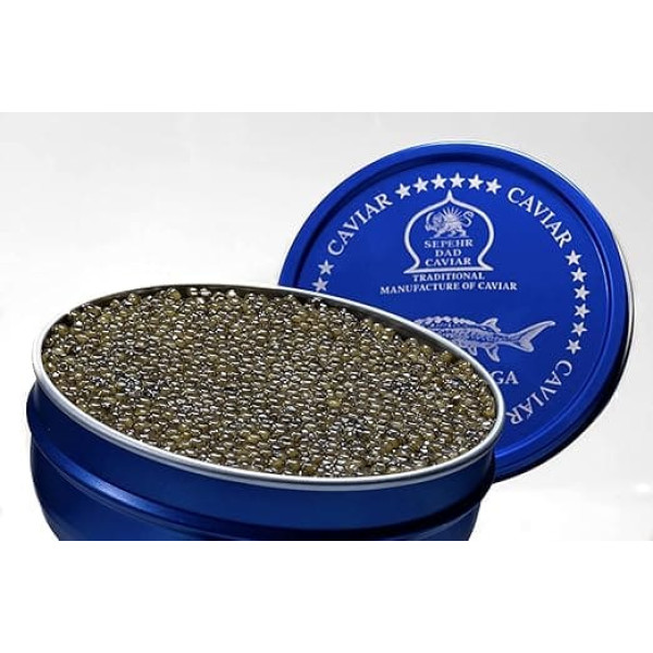 Sepehr Dad Amur Beluga Caviar, A Class Fish Roe, Breeding CN, 500 g