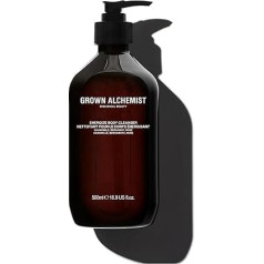 Grown Alchemist Energize Body Cleanser, Kamille, Bergamotte, Rose - Bio Body Wash, sanftes Peeling, feuchtigkeitsspendendes Shower Gel, natürliches Cleansing, antioxidatives Duschgel