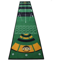 LL-Golf® Golf Putting Mat in 300 x 50 cm / Putting Exercise Mat / Putt Mat / Training Mat for Putting in the Garage, Garden or Office with Various Target Areas