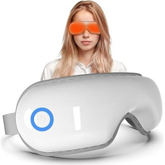 Eye Massager with Heat and Music for Migraines, Eye Care Gift for Mother's Day, Sleep Mask to Reduce Eye Strain