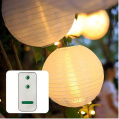 Hellum LED Lanterns with Remote Control in Various Designs