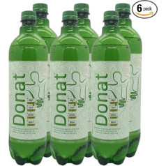 Rogaska Donat Mg Mineral Water with Deposit 1 Litre Bottle Pack of 6