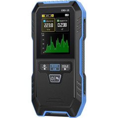 DewinLVD 3-in-1 EMF Meters, Radiation Detector EF MF RF Handheld Digital Electromagnetic Fields Detector Automatic Alarm LCD for Use at Home and Office