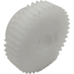 GTPBAO 1 Piece, 1 Module, 66 Teeth, POM Gear with Step, 8 mm Tooth Thickness, Straight Teeth, Sprocket, 1 m, 66 Teeth, Plastic, Cylindrical Spur Steering Hardware (6 mm)