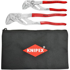 KNIPEX Tools 9K 00 80 109 US Pliers Wrench 7 10-inch Set with Keeper Pouch (2 Piece)