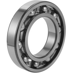 TUCKBOLD 6224 Deep Groove Ball Bearing, 120 x 215 x 40 mm, P4 Open Type Lubricated Bearing, 1 Piece, Car, Scooter, Skateboard, Wheel, Universal, Silver Tone
