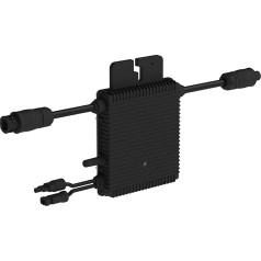 Technaxx PV Module Solar Micro Inverter Mains Supply 300 W – Ideal for Balcony Power Plants and Mini Solar Systems, Waterproof IP67, VDE Certified – Grid Tie Inverter Micro Inverter TX-203