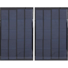 Solar Panel Mini Power Supply 2W Highly Efficient DIY Lamp Component DC 5V 2PCS 142 x 88 mm