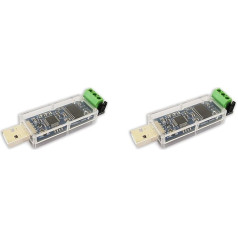 Uhidka 2 x CANable USB to Converter Module CAN Canbus Debugger Analyzer Adapter Candlelight ADM3053 Insulated Version Canable Pro