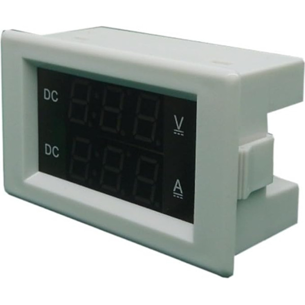 SHMKBDPF 1 STÜCKE Isolationsspannungsmesser DC 0-100 V 300 V 600 V(White,DC0-100V)