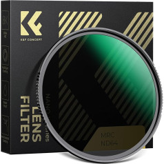 K&F CONCEPT ND64 Filter 72 mm Fixed Grey Filter with 6 Stops (Nano-Xcel Series)