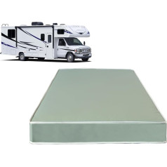 Treaton, 15,2 cm hochdichter Schaumstoff-Vinyl-Matratzen-Ersatz, mittelfest, gut für Anhänger, Wohnmobile, Schlafsofas und andere Möbelanwendungen, 190,5 x 91,4 cm, Grün