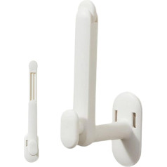 Kleiderhaken | Teleskop-Wandgarderobe, Drapierhalter, Haushaltsaufbewahrung, selbstklebender Aufhänger, Fensterdrapierhalter für Schlafzimmer, Badezimmer, Handtücher, Tassen, Hausschuhe, Hüte