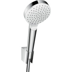 Hansgrohe Crometta Shower Holder Set with Shower Hose, white, 26568400