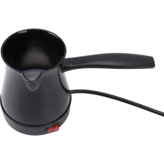 Electric Kettle for Turkish Coffee Machine, 600W, 300ML, Electric Coffee Pot, Fast and Even Heating, Electric Turkish Coffee Maker, Portable, black