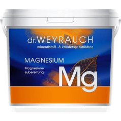 Dr. Weyrauch Mg Magnesium, 2.5 kg, Supplementary Feed for Horses, Contains Only Purely Organically Bound, Highly Available Magnesium, For Muscle Tension
