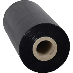 Single Machine Stretch Film Automatic Stretch Film 500 mm x 1512 m 17.5 kg (23 my) Black