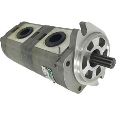 Hydraulische Zahnradpumpen, Zahnradpumpe Doppelkompatibel mit Hitachi-Bagger EX100-5