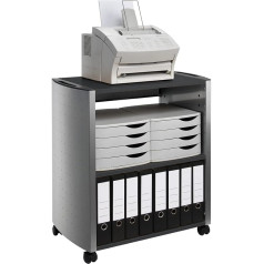 Durable Design Line Multifunctional Trolley Wide metallic silber/anthrazit