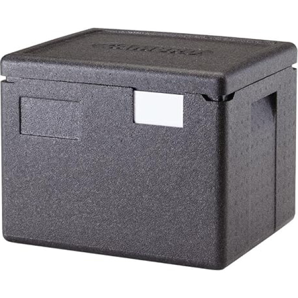 Cambro EPP280110 Cam GoBox, Top Loader, 1/2 GN Pan 20 cm, 22.3 L, Black