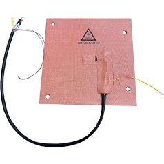 High Temperature K1 MAX 220V 800W Flexible Silicone Bed Heating Mat, Hotbed, Compatible with Creality K1 Max 3D Printer, Heated Bed, Building Plate, Accessories