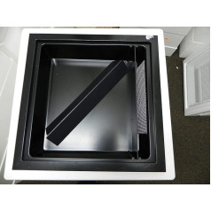 Segeberger 2 Feeding Trough 8L DNM Approx. 43.5 x 43.5 x 10 cm Black Plastic Bees Feeding Beekeepers Beekeeping Bees