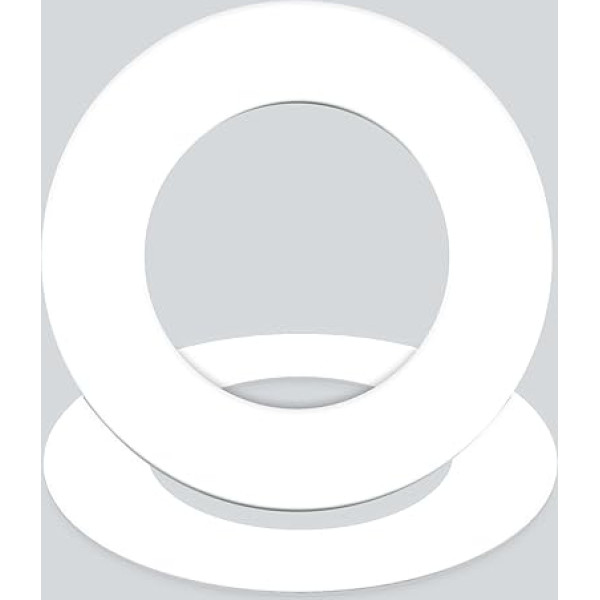 Gas KET24 Seal PTFE Virgin en 1514 IBC DN 600; PN 25 731X610X2 (Pack of 5)