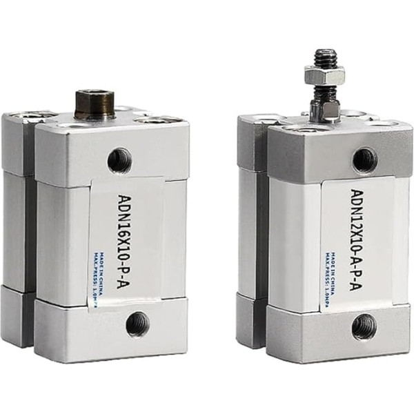 SAEVVCJWW 1 x pneumatischer kleiner Vierkant (Zylinder) ACE/ADN12/16 x 10/15/20/25/30/45/50-APA (Hub 40 mm-A-P-A, Bohrung 16 mm ADN16)