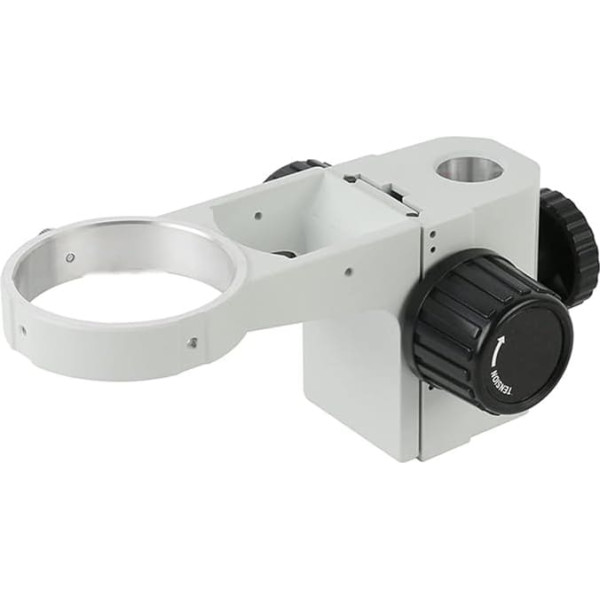 Mikroskop-Zubehör-Kit Einstellbare 76 -mm -Ringfokussierhalter -Mikroskopkopfhalterung for Stere -Mikroskope -Ständer Mikroskopische Objektträger (Color : A1-25mm White)