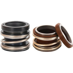 BQSLUMLZU Hardware-Armaturen MB1 MG1/109 Serie Passend for 10 12 14 15 16 17 18 19 20 22 24 25-110 mm Mechanische Wellendichtung Einzelfeder for Wasserpumpe Mechanische Dichtung(Wc-wc-fkm,18MM-109)