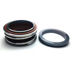 BTMFGVWLB MG1-85/G4 MG1-85/G6 MB1 MG1 Unwucht Gummibalg Mechanische Dichtungen Welle Größe 85mm for Wasser Pumpe Material SIC/SIC/VIT Welle Dichtungen(MG1-85-G6)