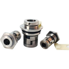 MIELEU Mechanical Shaft Seals -12+-16+-22 Mechanical Seals for Multistage CR/CRN Pumps, Shaft Size 12/16/22 mm, 1 Piece Per Size for Pump Rotary Shaft Seals