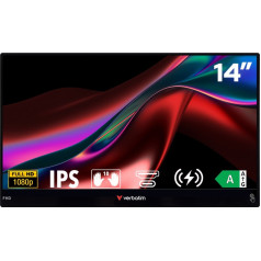 Pārnēsājams skārienjūtīgais gaismas monitors, ko darbina bezvadu pilna HD