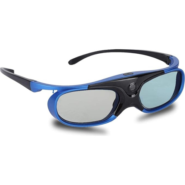 3D Glasses for DLP Projector, Rechargeable 3D Glasses with Active Lock for All 3D DLP Projectors Nuts/for/for Epson/For/For/for Hitachi/for, Default