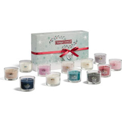 Yankee Candle Gift Set | 12 Scented Filled Votive Candles | Snow Globe Wonderland Collection