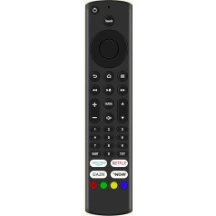 FFire Series ALD187R Aldrin (TVNow), Replacement Infrared Remote Control, Fit for Grundig & homeX Smart TV (Firee Edition) Vision 6 7 8 9 OLED Series, No Voice Function