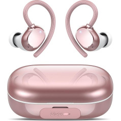 Bluetooth Headphones Sport, In-Ear Wireless with 2 ENC Microphones for HD Call, Bloototh 5.3 Bass Boosted Stereo Sound Earphones with 128H USB C Charging Case LED Display, IP7 Waterproof Earbuds
