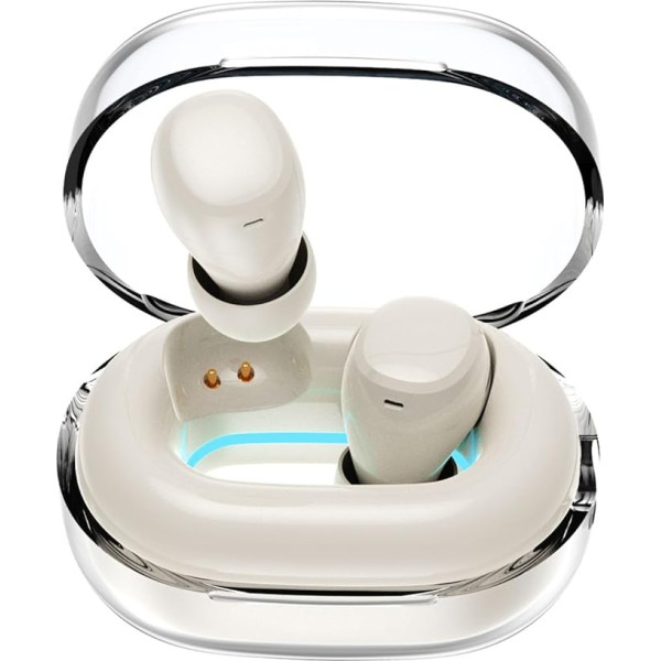 Xmenha Bluetooth Headphones Wireless IPX4 Bluetooth 5.3 with HiFi Stereo Sound, Small Size, Touch Screen, Wireless Sports Headphones