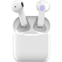 NOBIS N3601 Wireless Headphones, Intelligent Noise Cancellation, 40 Hours Maximum Playtime, Touch Control, Earphones Compatible with Phone and Android, Idea for Listening to Music and Phone Calls