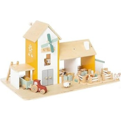 Pinolino 'Henri' Farm with 25-Piece Accessories Theme Toy Farmer Farm