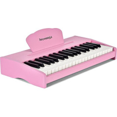 Children's Piano Keyboard, Digital Piano for Children, Music Educational Instrument Toy, Wooden Piano for Toddlers, Girls, Boys