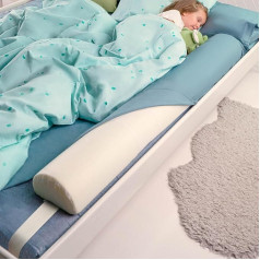 BANBALOO - Cot Bed Safety Gate with Fall Protection Strap - Non-Slip Foam Travel Gate for Double, Pull-out, 150 cm, 180 cm, Rolling and Montessori Beds