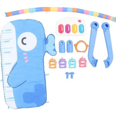 Baby Fitnessstudio -Spiel Mat Matte Multifunktional Musik Fitness Rack Spielzeug Early Education Puzzle Pedal Klavier Krabbeln für Babys