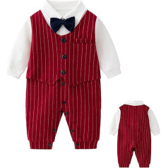 Baby Boys Suit Set Clothing, Classic Slim Fit Wedding Suit Formal Clothing Shirt + Trousers 2-Piece Complete Set Party Wedding Suit Elegant Suits & Jackets for Boys Summer Wedding Outfit