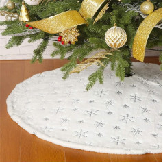 Christmas Tree Skirt with Sequins 36