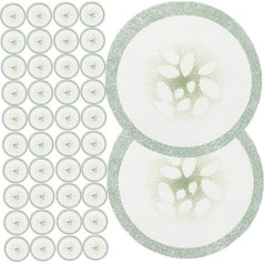 200 Stück Stoff augenpads mit Gurkenmuster Feuchtigkeitsspendende Hautfreundliche Augenpflege patches für Frauen nicht Gewebt Hohe Saugfähigkeit für Reise und Entspannung