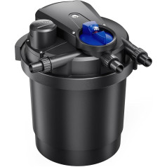 SunSun CPA 2500 UVC Pond Filter with Integrated Pressure Unit 11 W for Ponds up to 6000 L