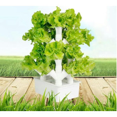 Hydroponic Tower Growing System, Hydroponic Garden Growing System, Vertical Tower for Fresh Garden Fruits and Vegetables, Plant Tower, Gift for Garden Lovers